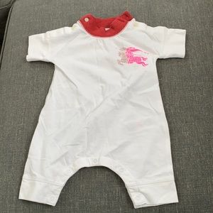 Burberry 3m baby romper, nwot